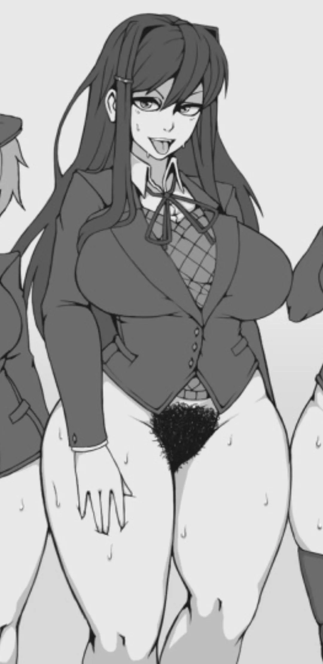 Idk why I always secretly believe Yuri does not shave and are quite chubby (down bad Theory headcanon) 