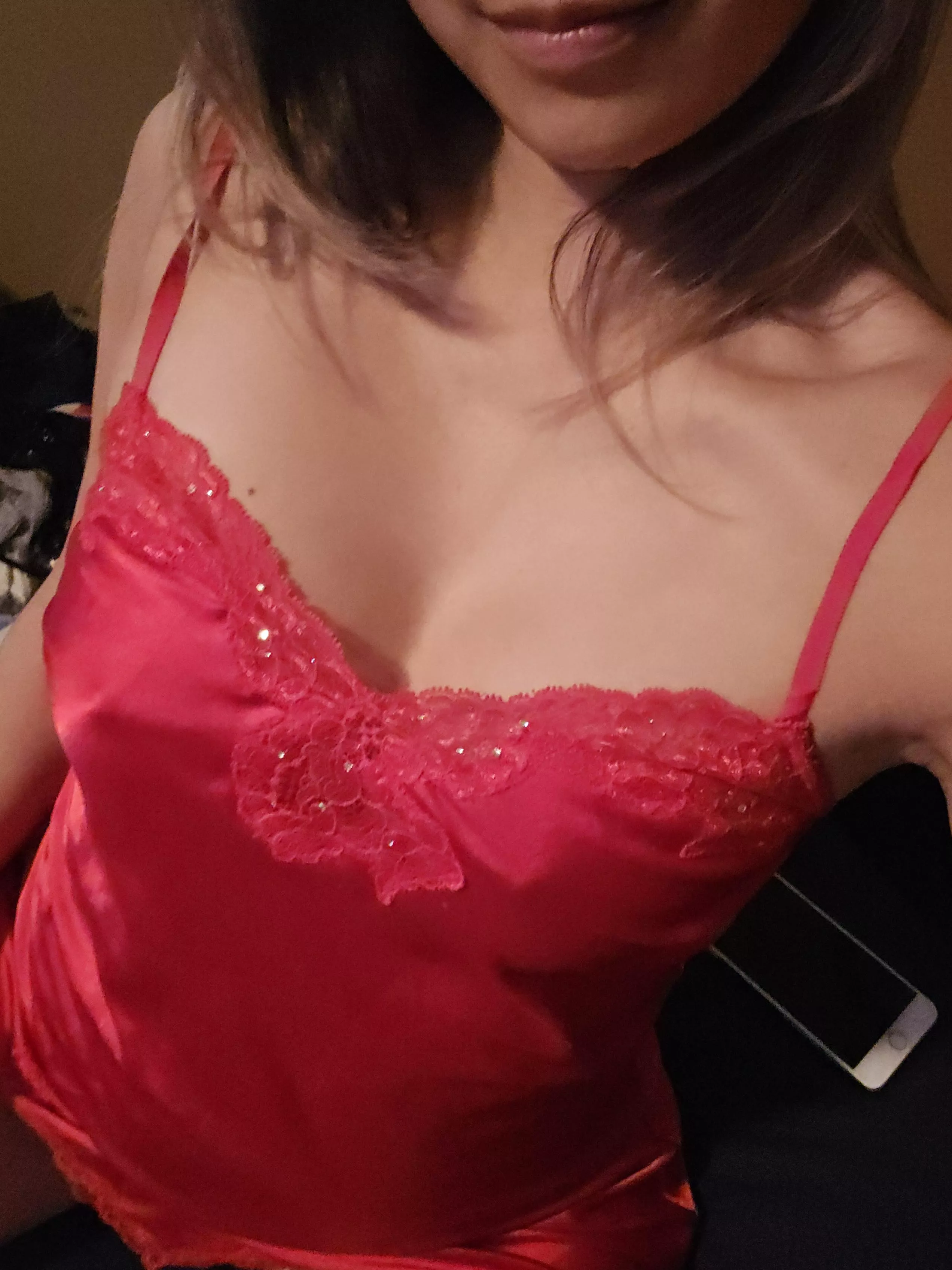 I'll be waiting for you to rip this off of me 