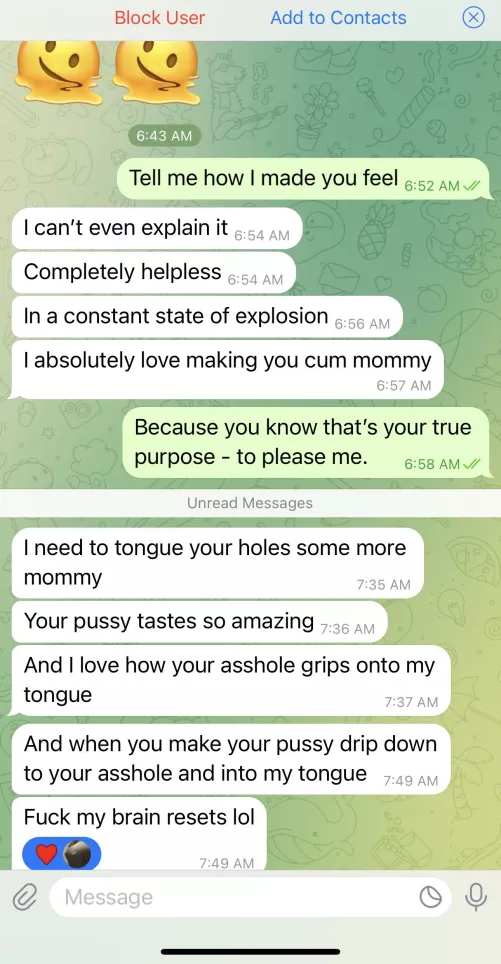 I’m thankful for good boys who send me sweet notes