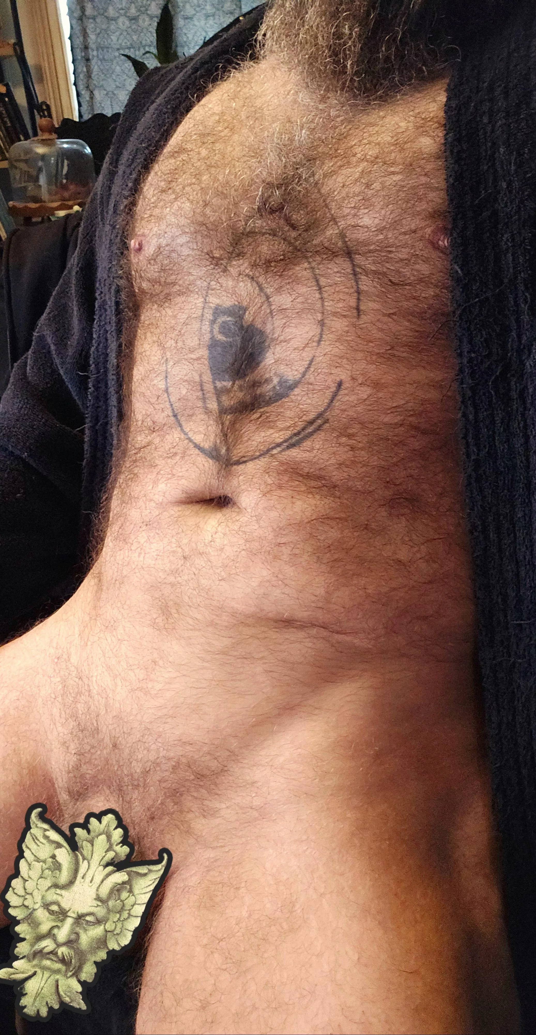 it's a robe only kinda day. 🖤