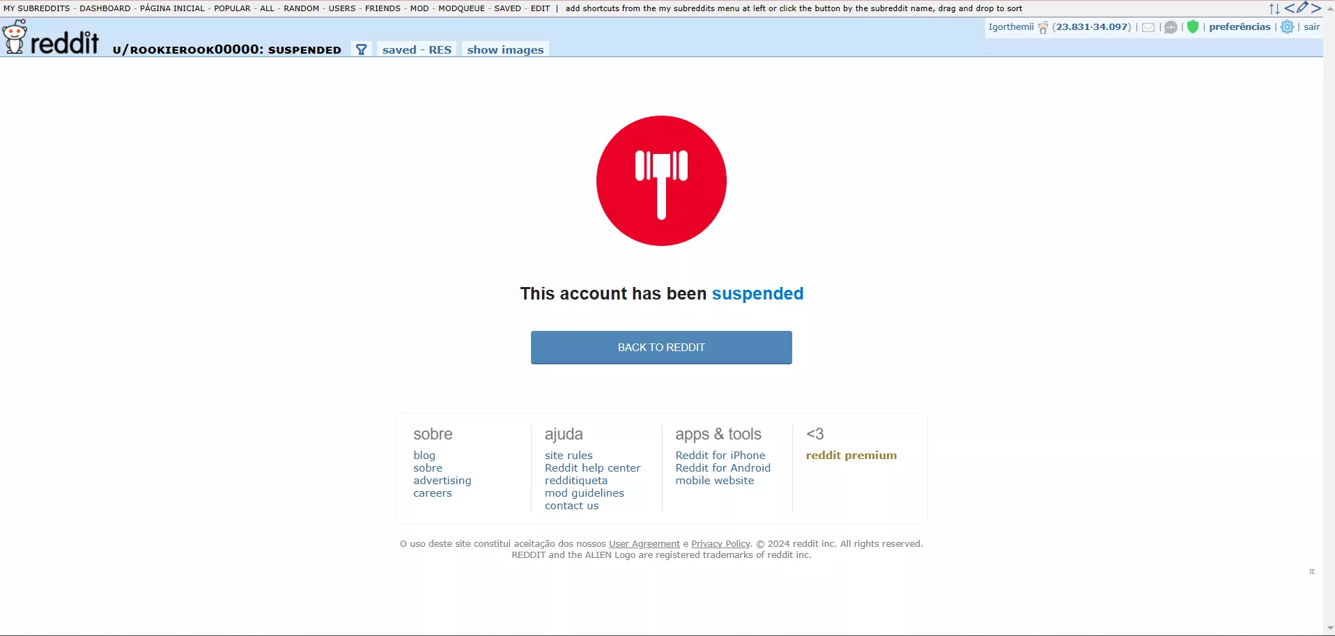 I've noticed this a long while ago, but the maintainer of the ChatGPT Alternatives list's account has been suspended.