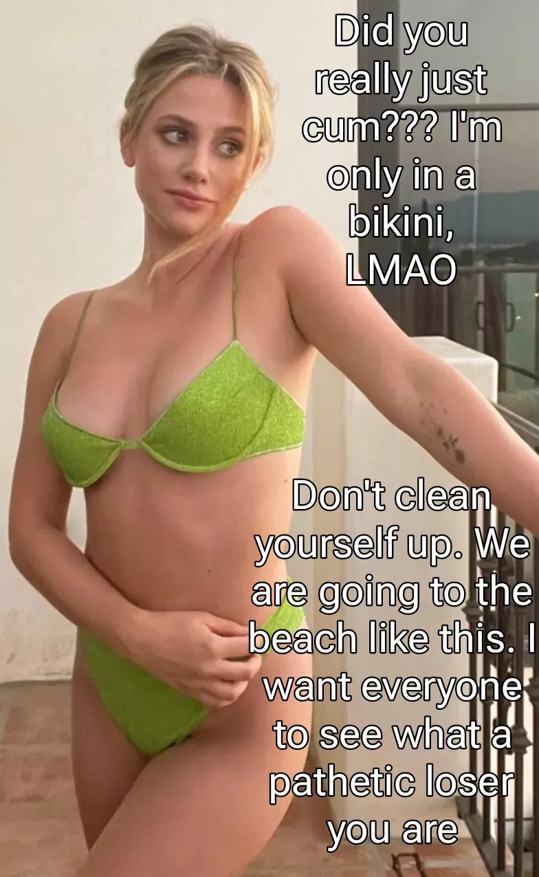 Lili Reinhardt takes you to the beach.  Lili Reinhardt takes you to the beach.