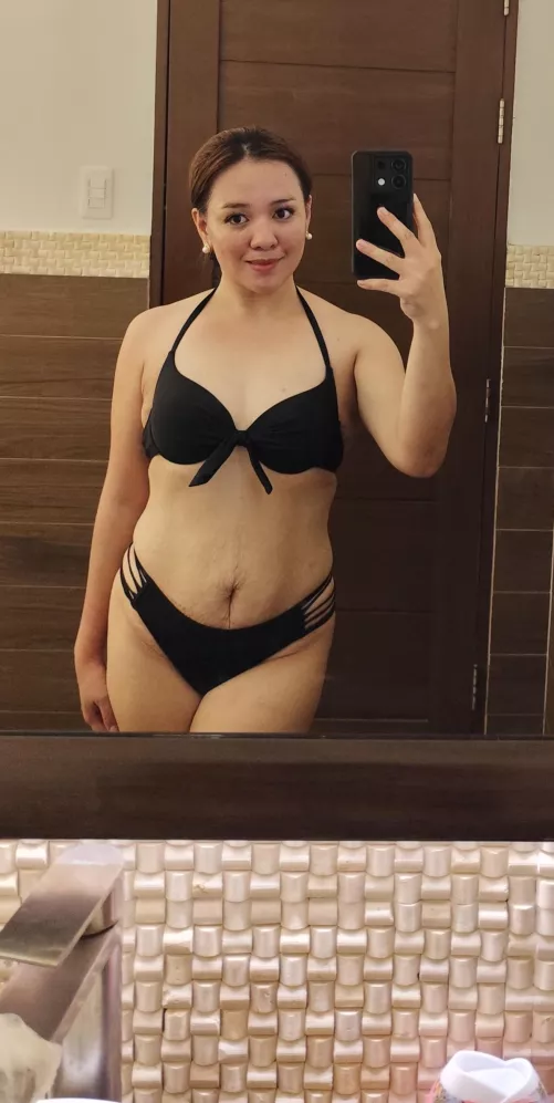 Loving every moment in my bikini 