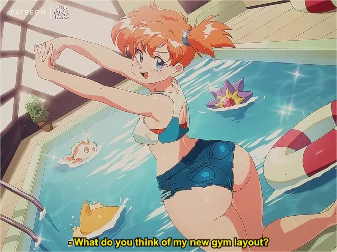 Misty, the Tomboyish Mermaid