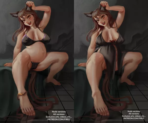 Preggo OC Commission by me. More in the replies