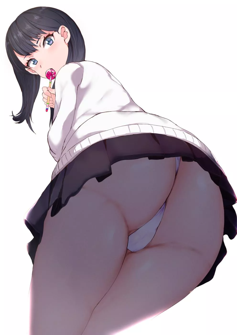Rikka's upskirt