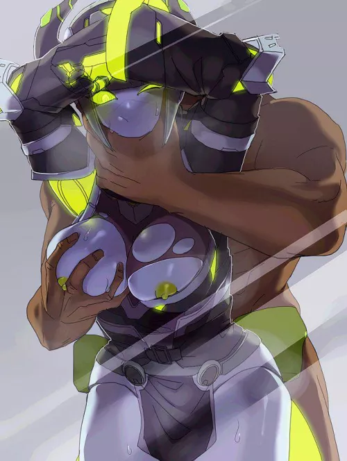 Robot Girls are weak against strong human males