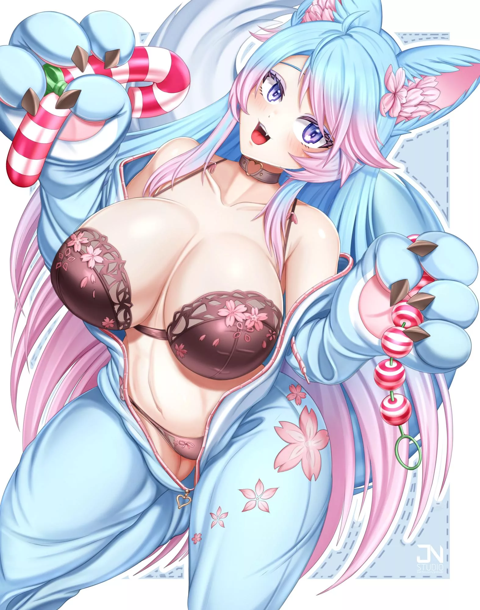 Silvervale prepared for christmas! (@jnstudi)