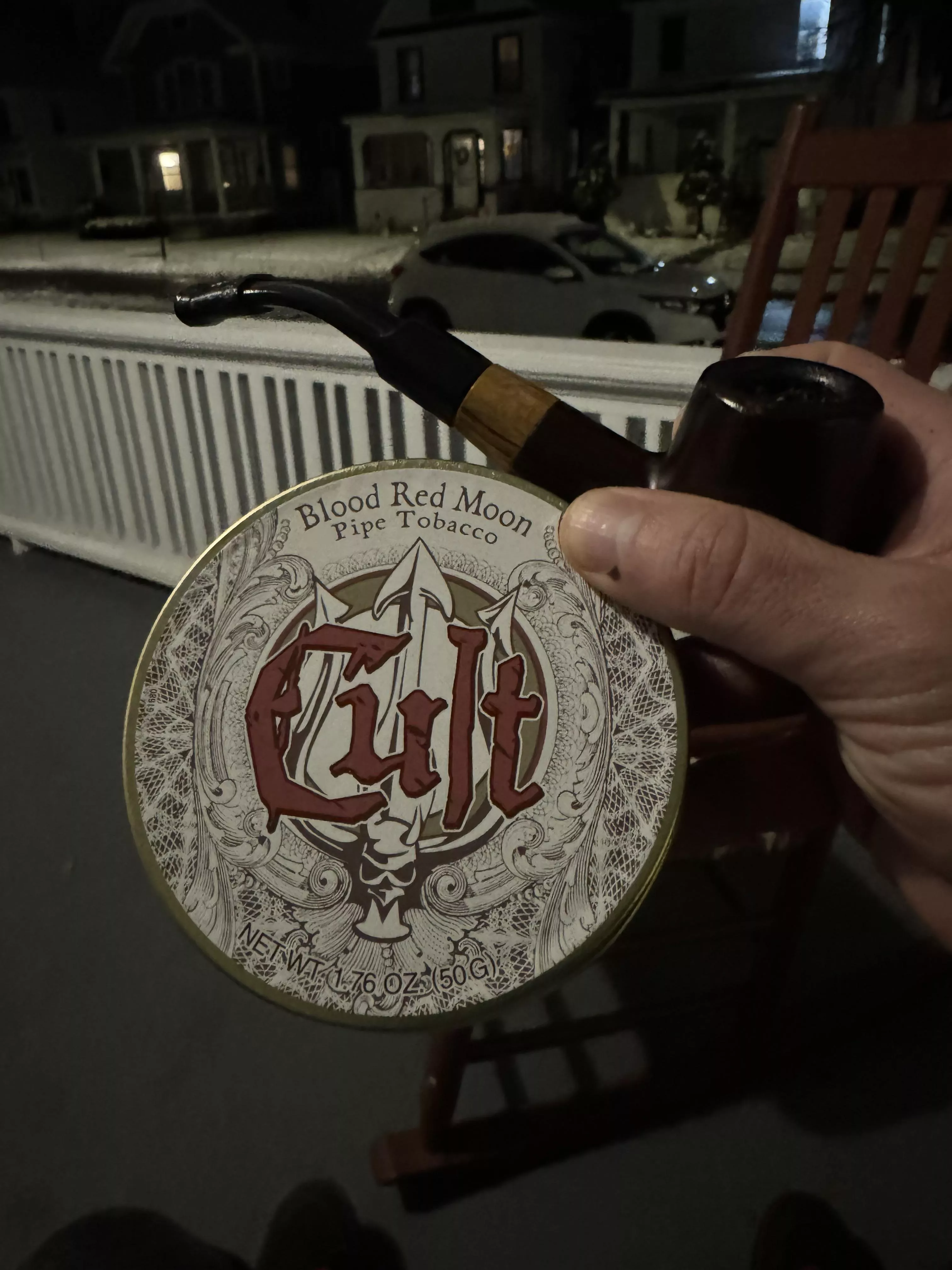 Smoke break during intermission