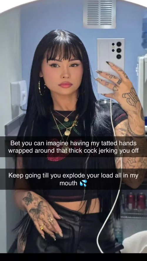 Talia putting her hands to use 