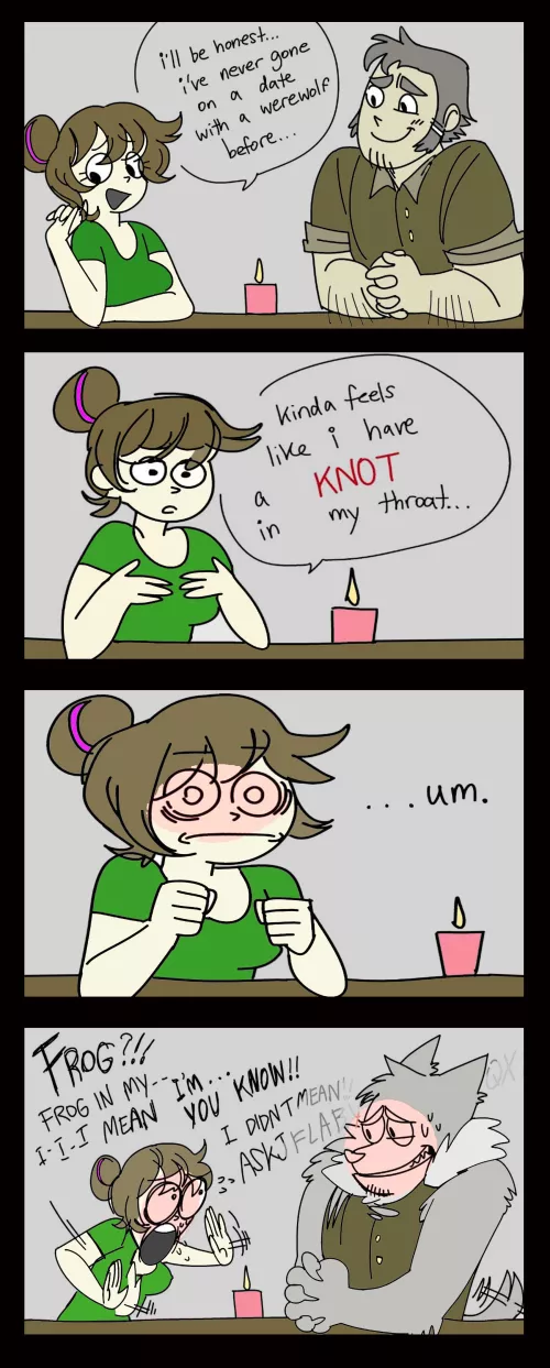 That's knot what she meant, right? (Art by @glacier_clear color by me)