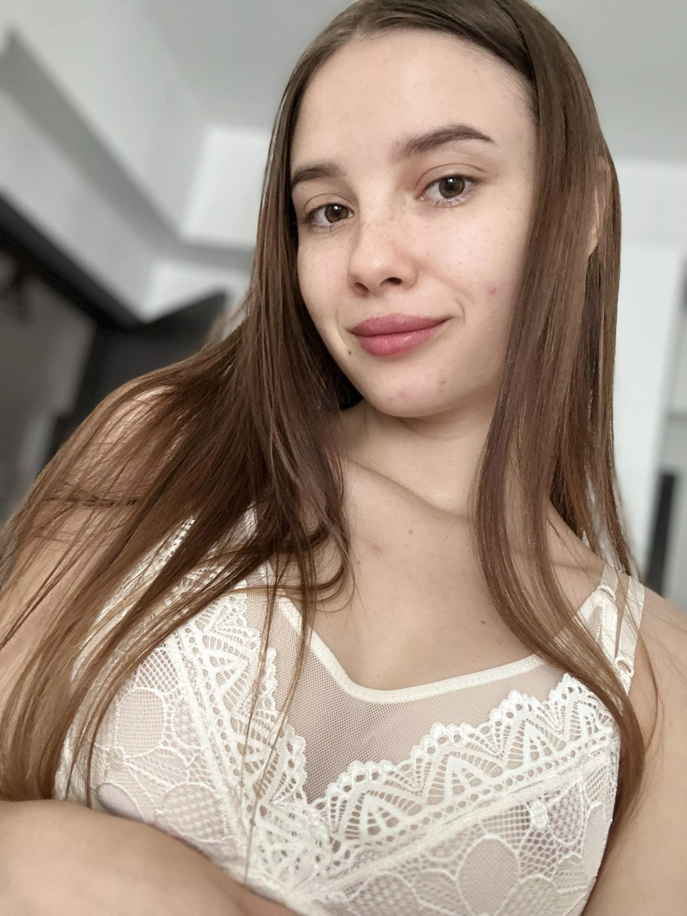 This new white crop top has become my favorite [breed]