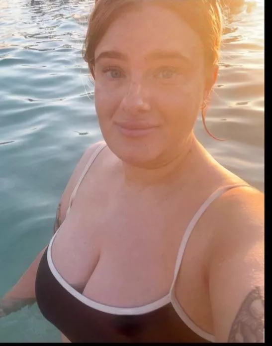 Tiddies to help float. 