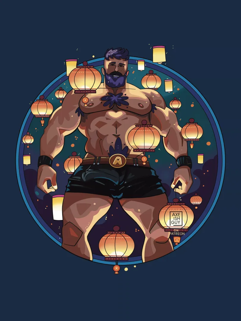 Title: Fireflies and Fall Lights, art by u/axeishguy
