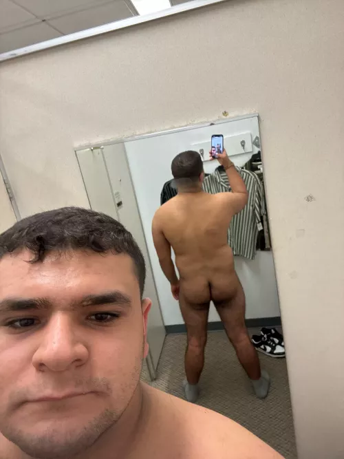 Trying new clothes on today