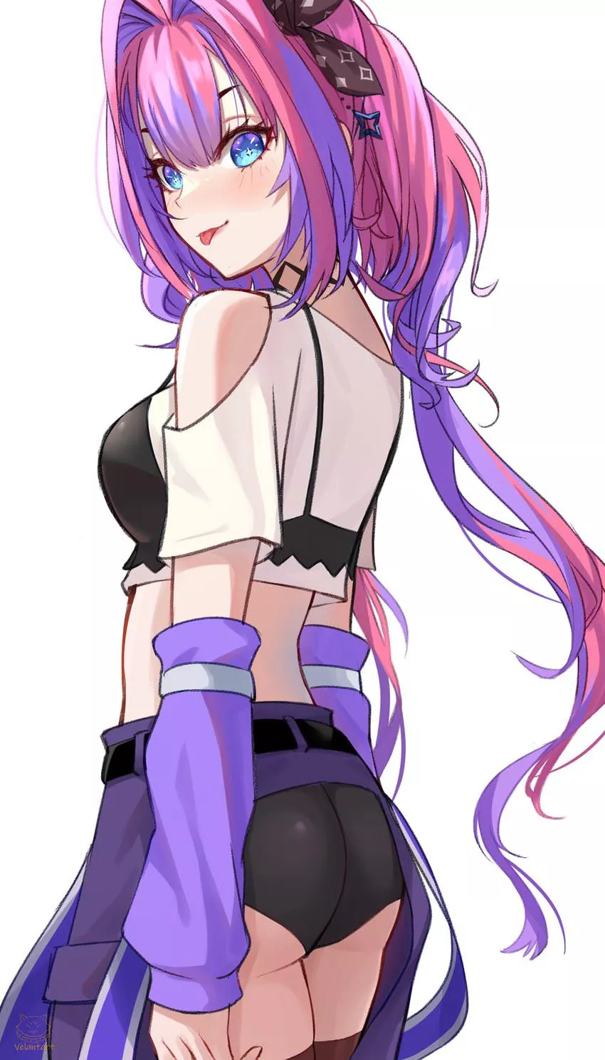 Vivi Sticking Her Tongue Out [Hololive]