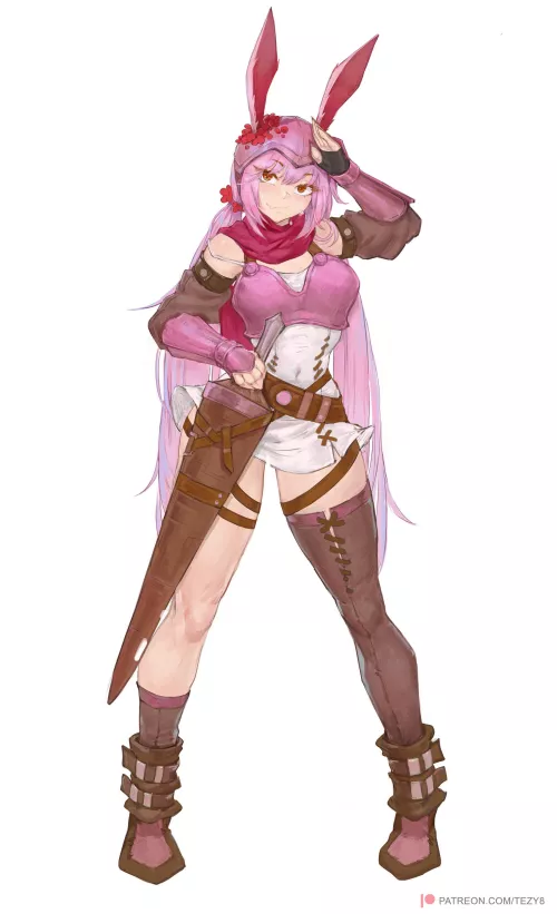 Warrior Bunny [Tezy8 Art]