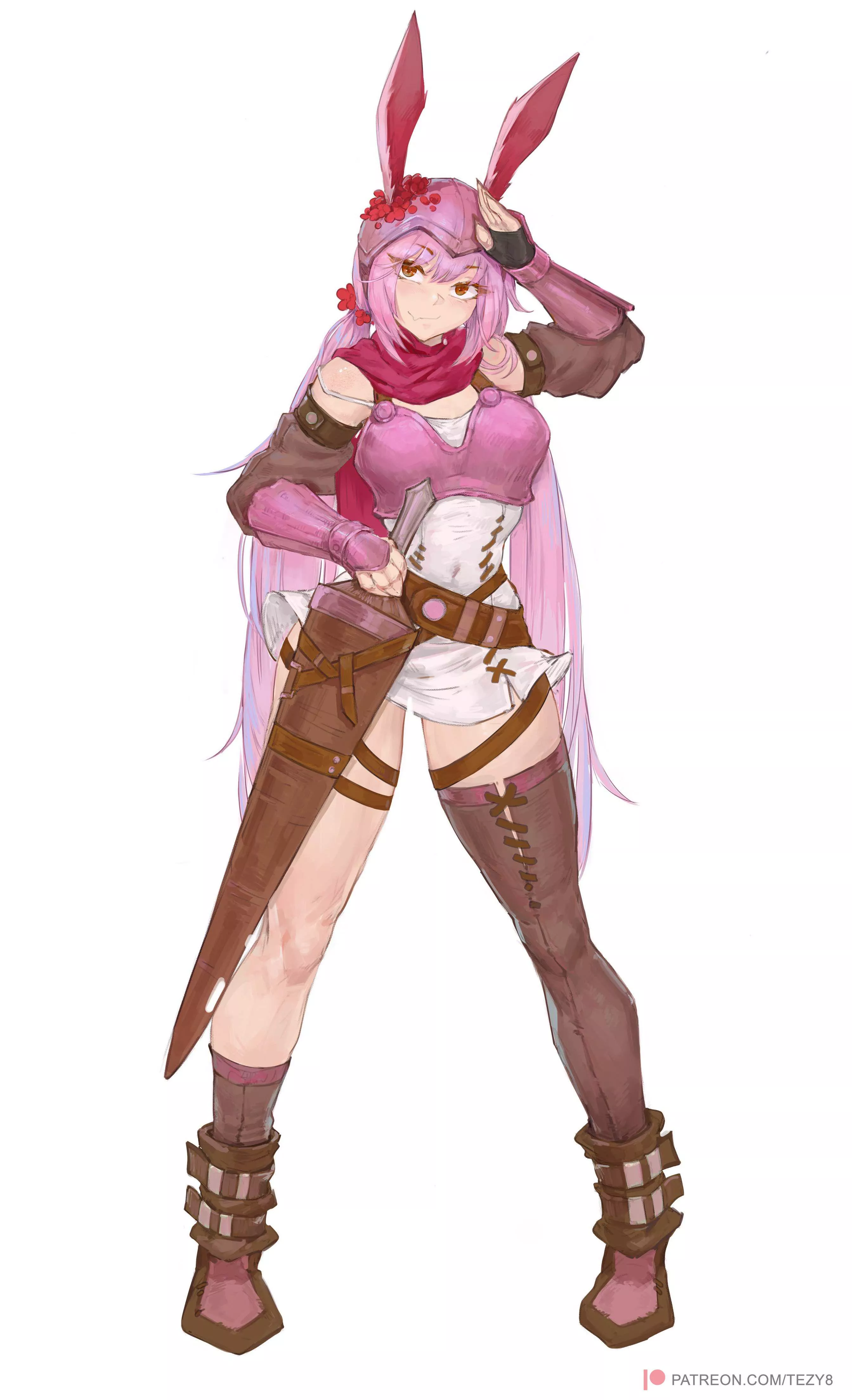 Warrior Bunny [Tezy8 Art]