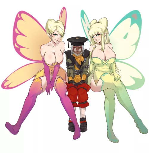 Well, which one do you chose!? (Art by @jenocidero, commissioned by me~)