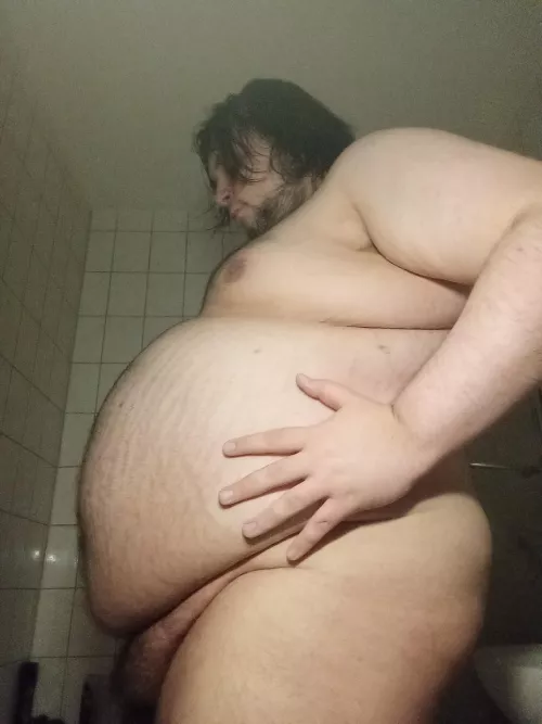 What a hang with 23 y/o ~ fresh showered :p