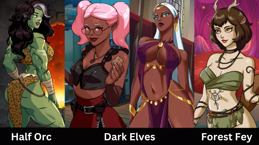 What other non-human or hybrid female characters would you like to see or suggest be added to our game, Sinners Landing?