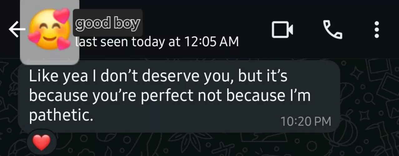 When he knows his worth 🥰