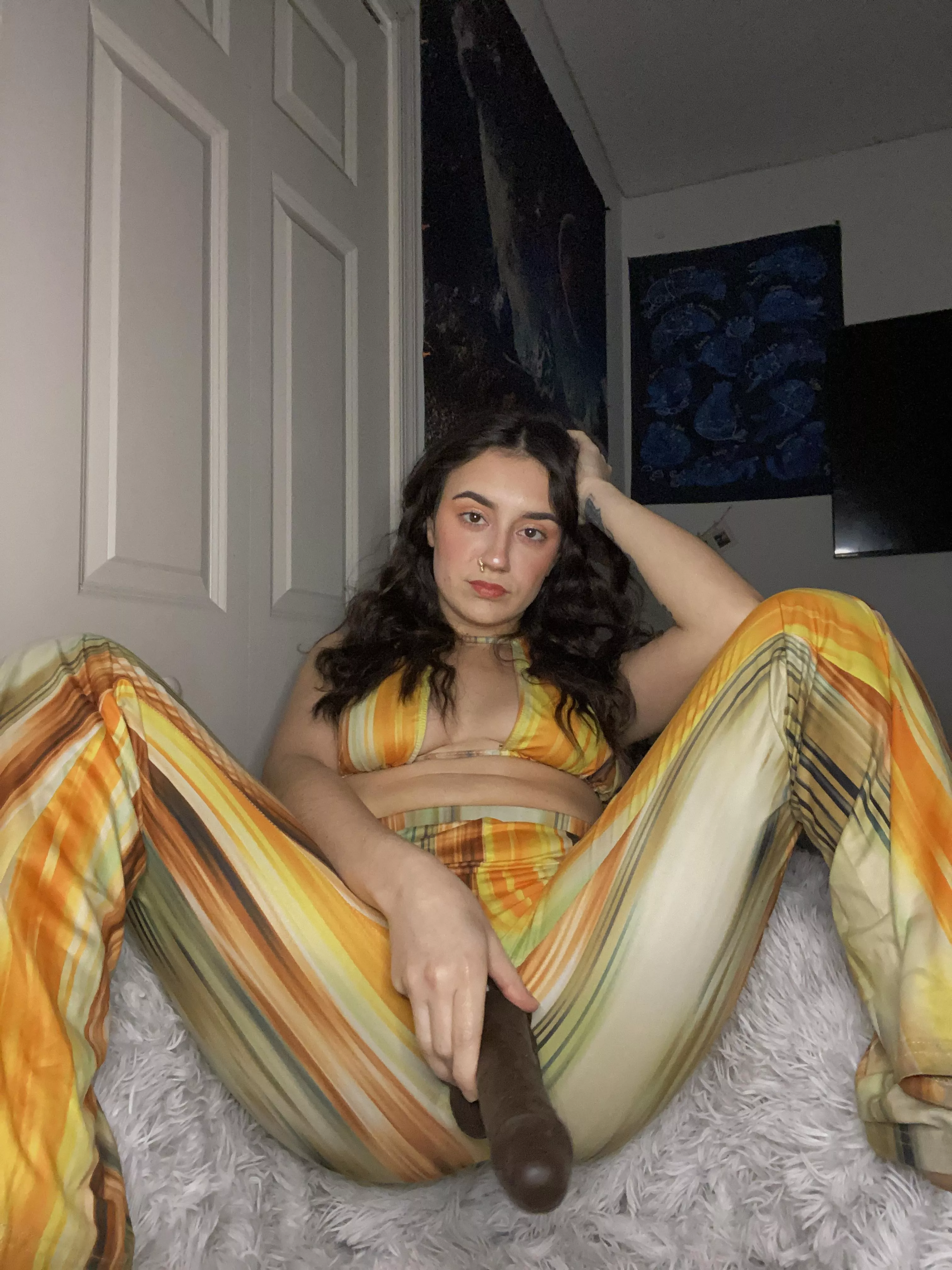 Which hole am I going to stuff first? 