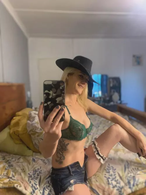 Who’s brave enough to handle this naughty cowgirl?