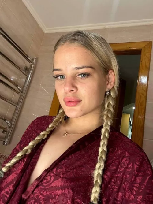 With braids I become even sexier