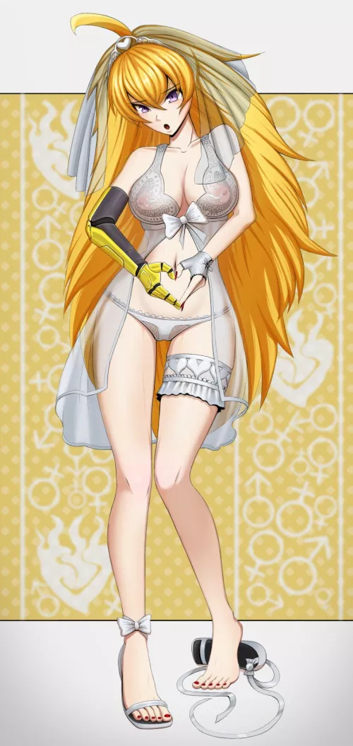 Yang in erotic wedding lingerie(By Mr.Icy or SigniereIcy)