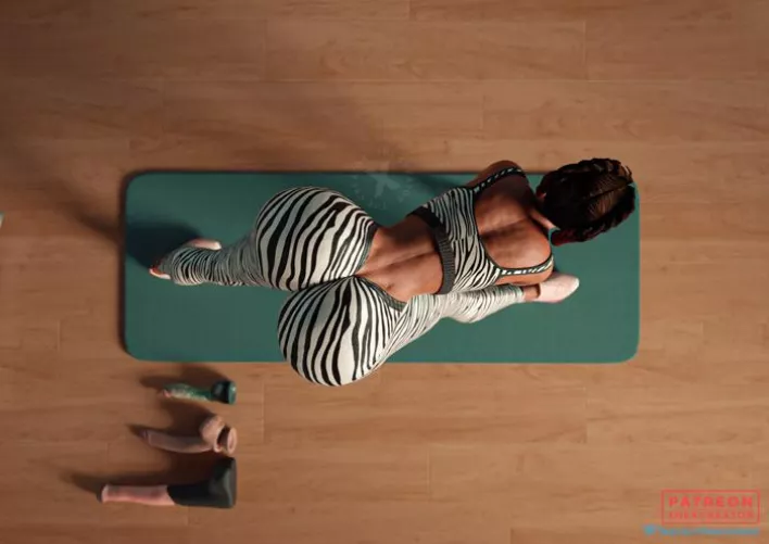 Yoga Instructor Loba After Class (The X Creator) 