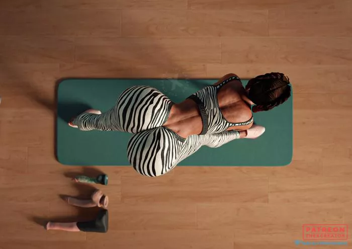 Yoga Instructor Loba After Class (The X Creator) 