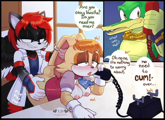 You don't need to come over Vector, I'm taking real good care of Vanilla~ [MF] (18_luciddemon)
