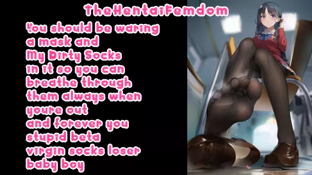 You should be wearing a mask with my dirty socks in it always and forever you stupid beta loser!!! You should be wearing a mask with my dirty socks in it always and forever you stupid beta loser!!!