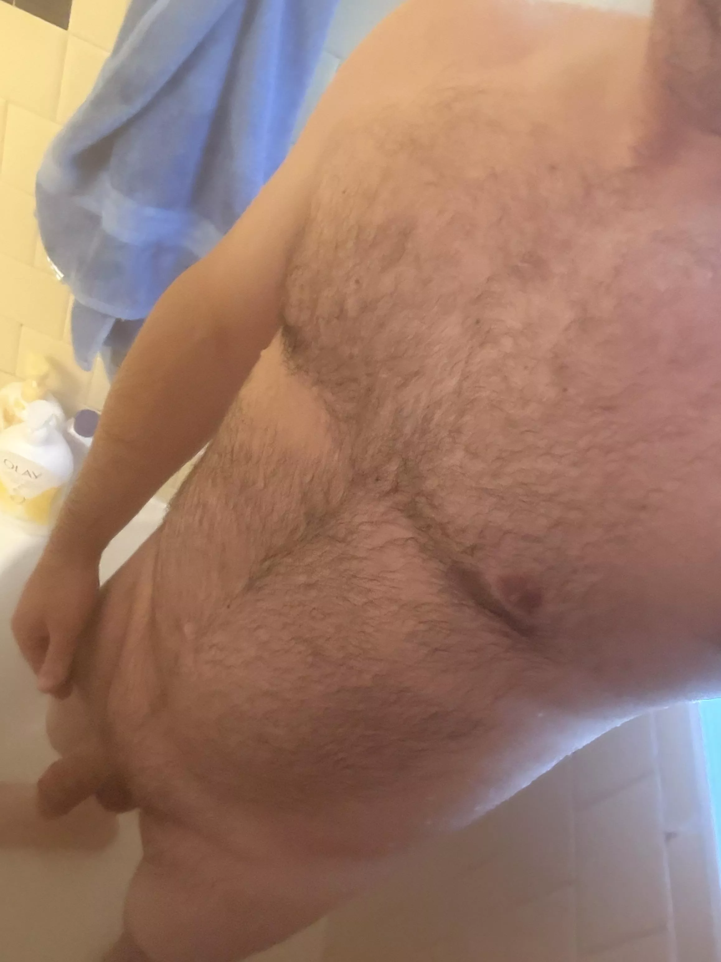 48 [m4f] just took a quick shower before I go out to find someone to get dirty with.