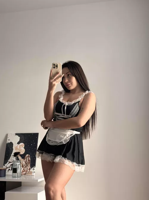 A maid who will not only clean your house