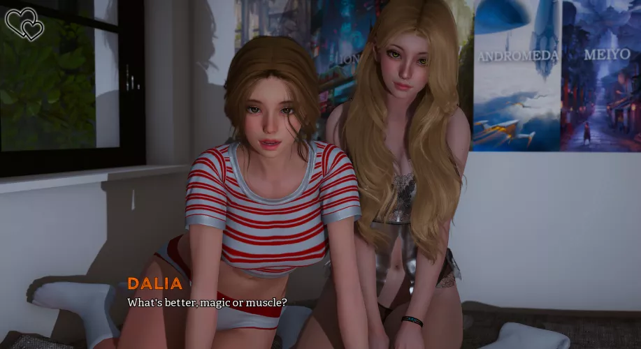 Alright people, ignoring the relationship points associated with the question in game, which side you got?