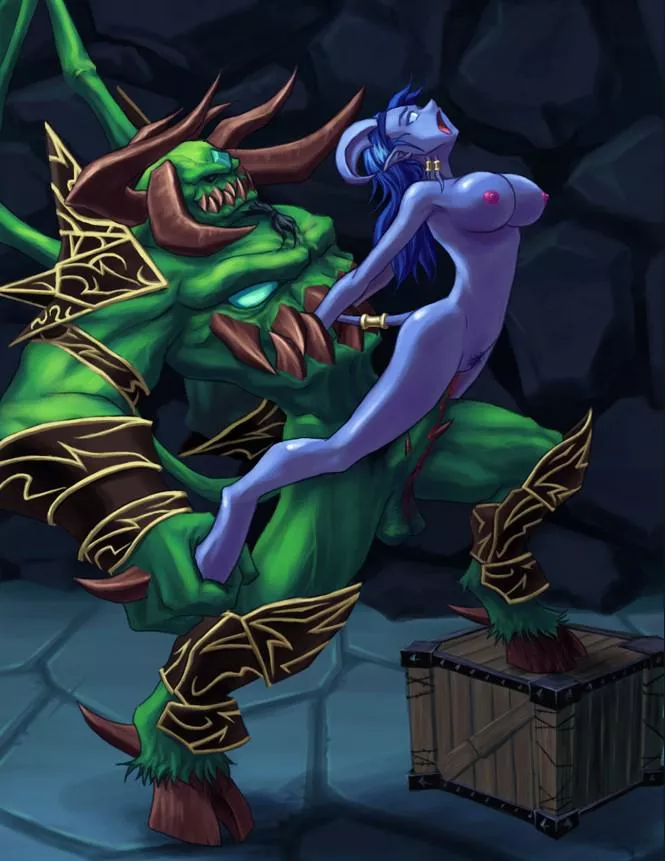 Ambassador Hellmaw in Shadow Labyrinth Spike dick (mimic)