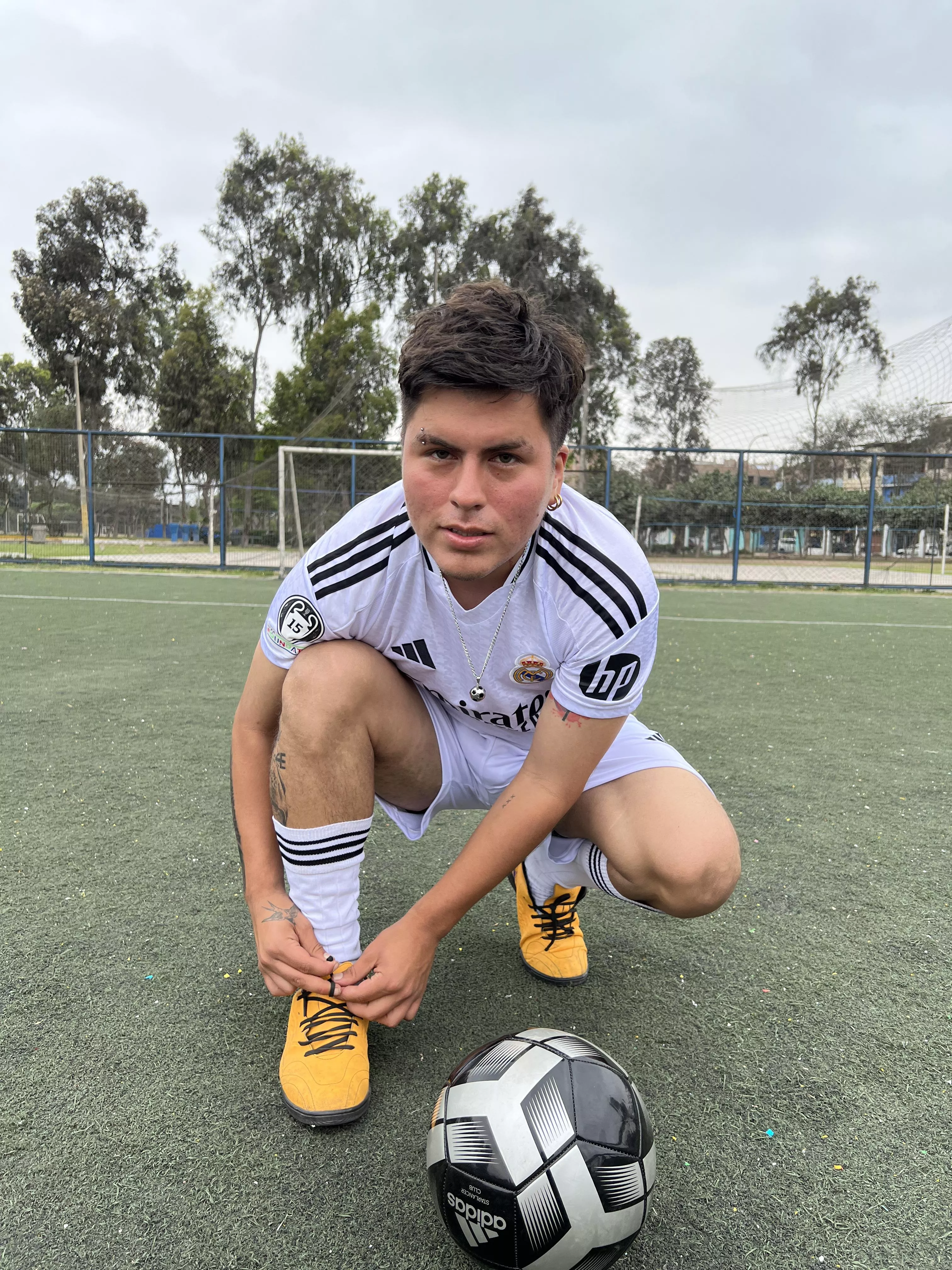 Anywhere with my lucky sneakers!