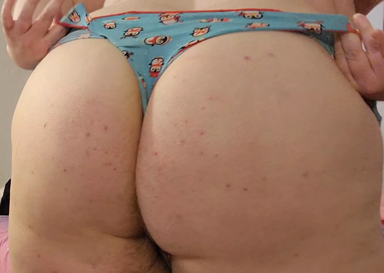 Are you spanking it or pulling them aside? 