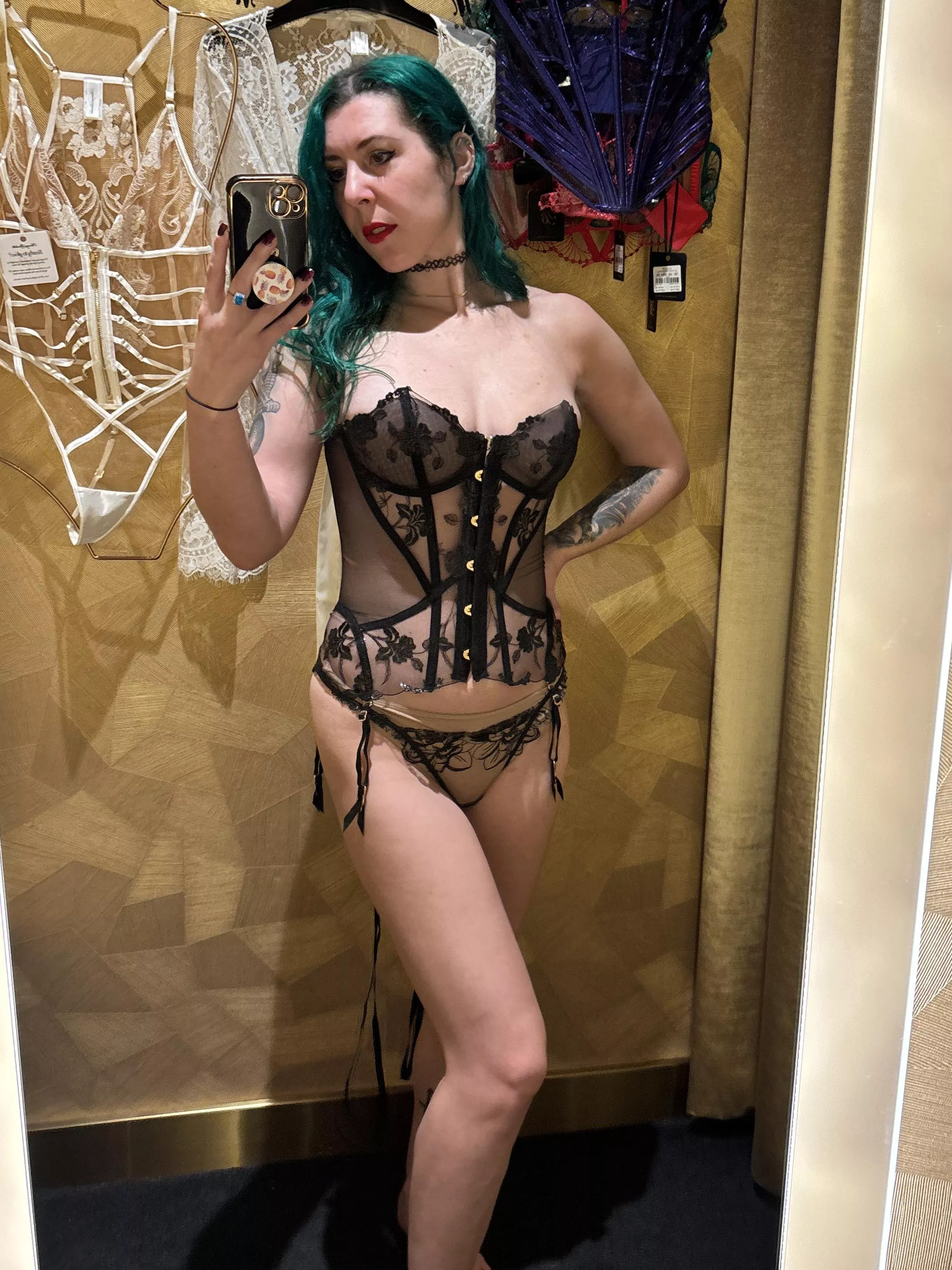 Black Friday shopping goth