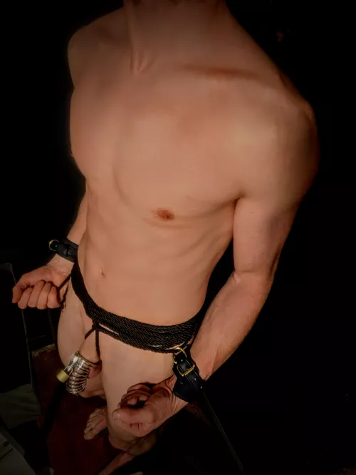 Boy toys should be kept cuffed and caged right?