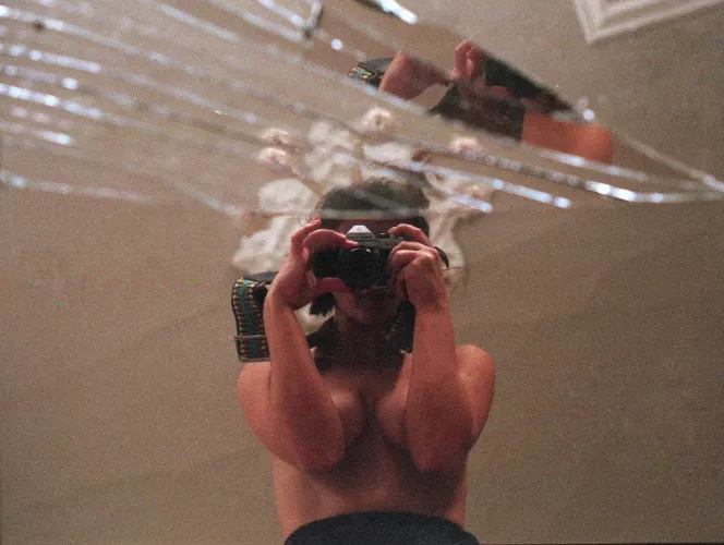 Broken Mirror Selfie