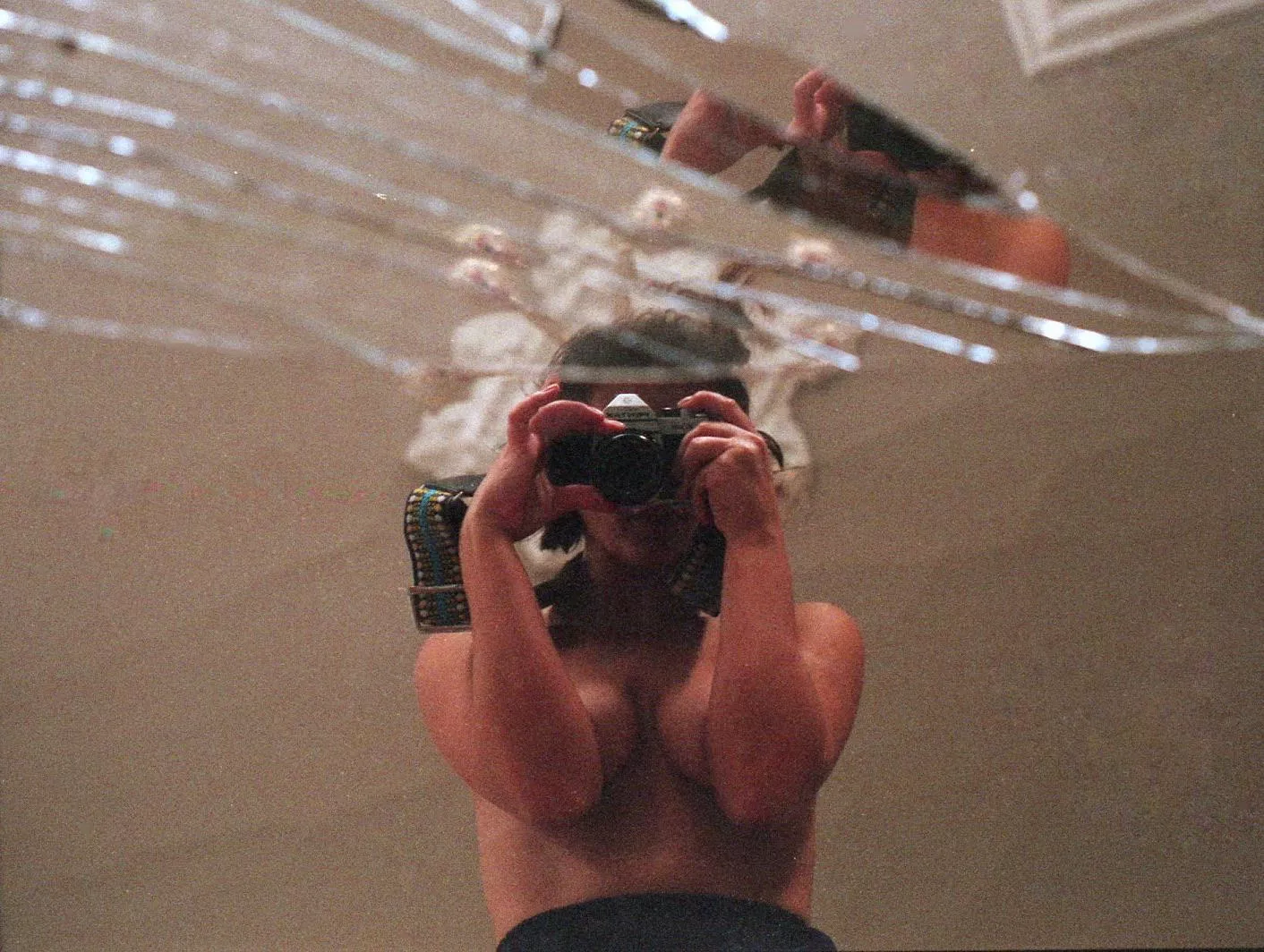 Broken Mirror Selfie