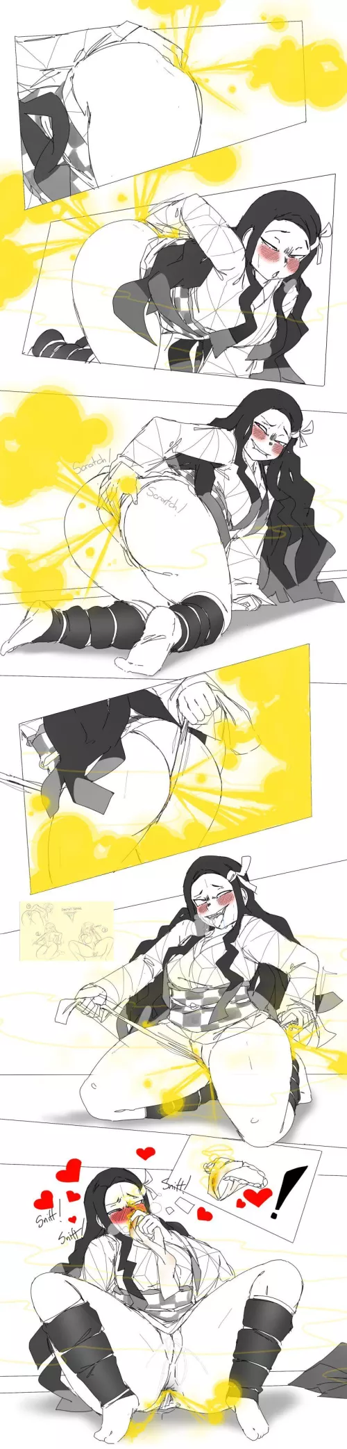 Can someone paint this Nezuko art please?