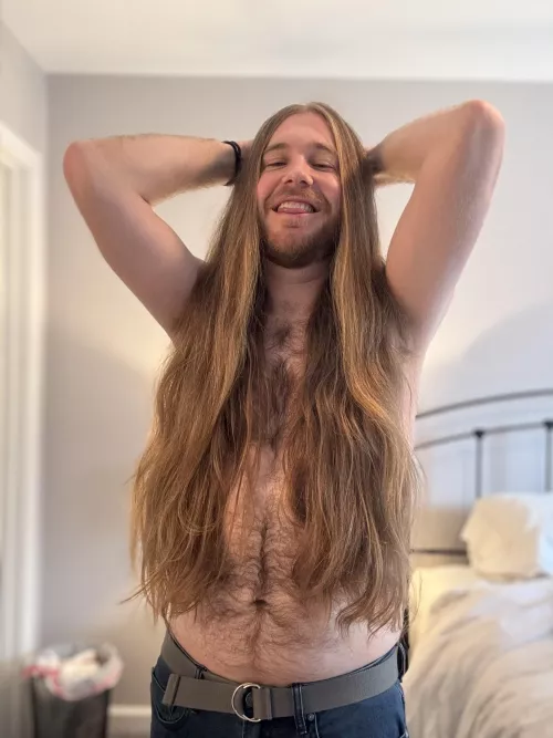 Chopped 16” a few days ago, wanna see?? 