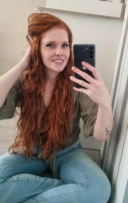 cute redhead...