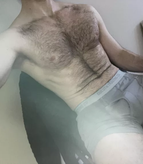 Daddy’s ready for you boy. 