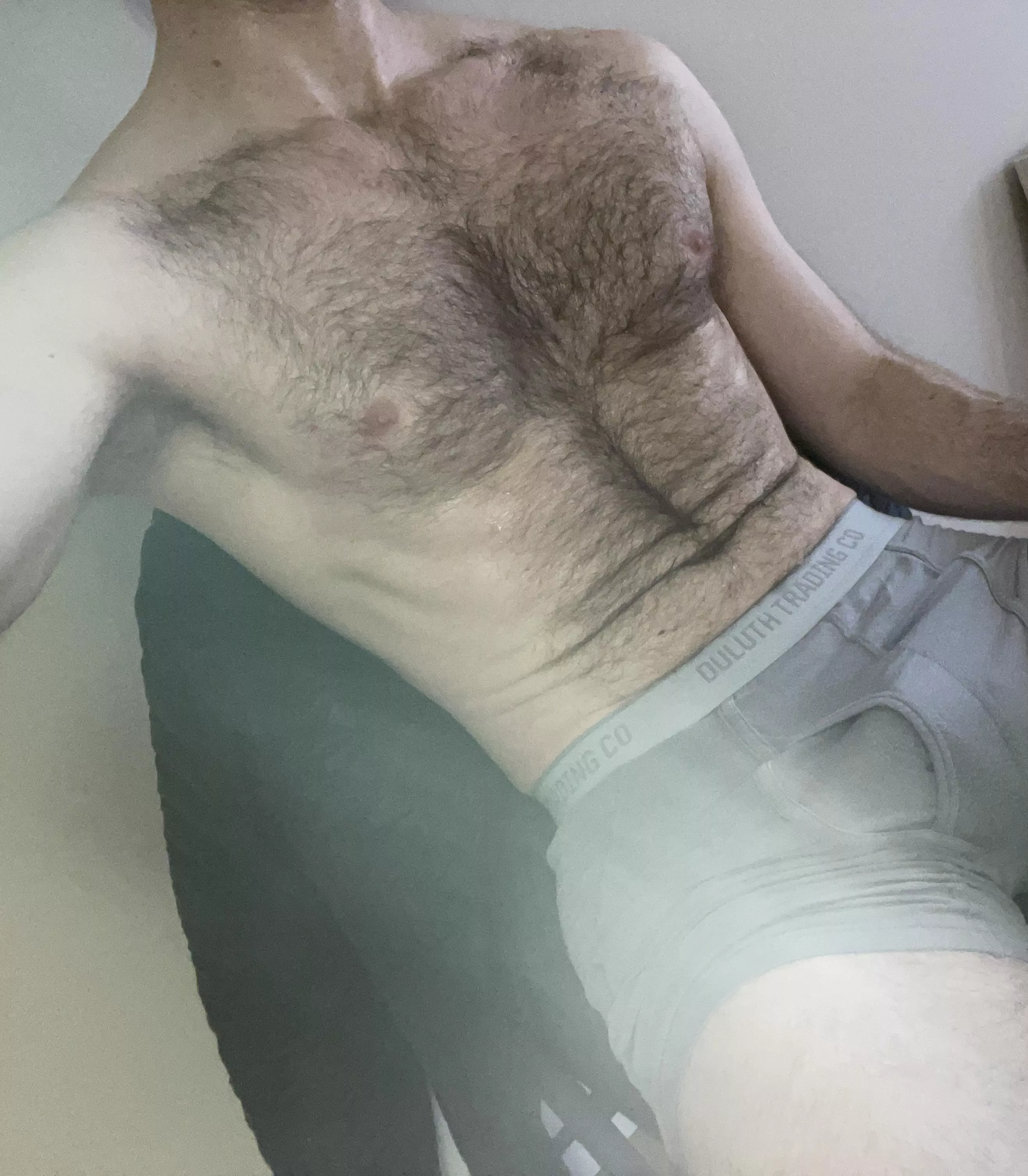 Daddy’s ready for you boy. 