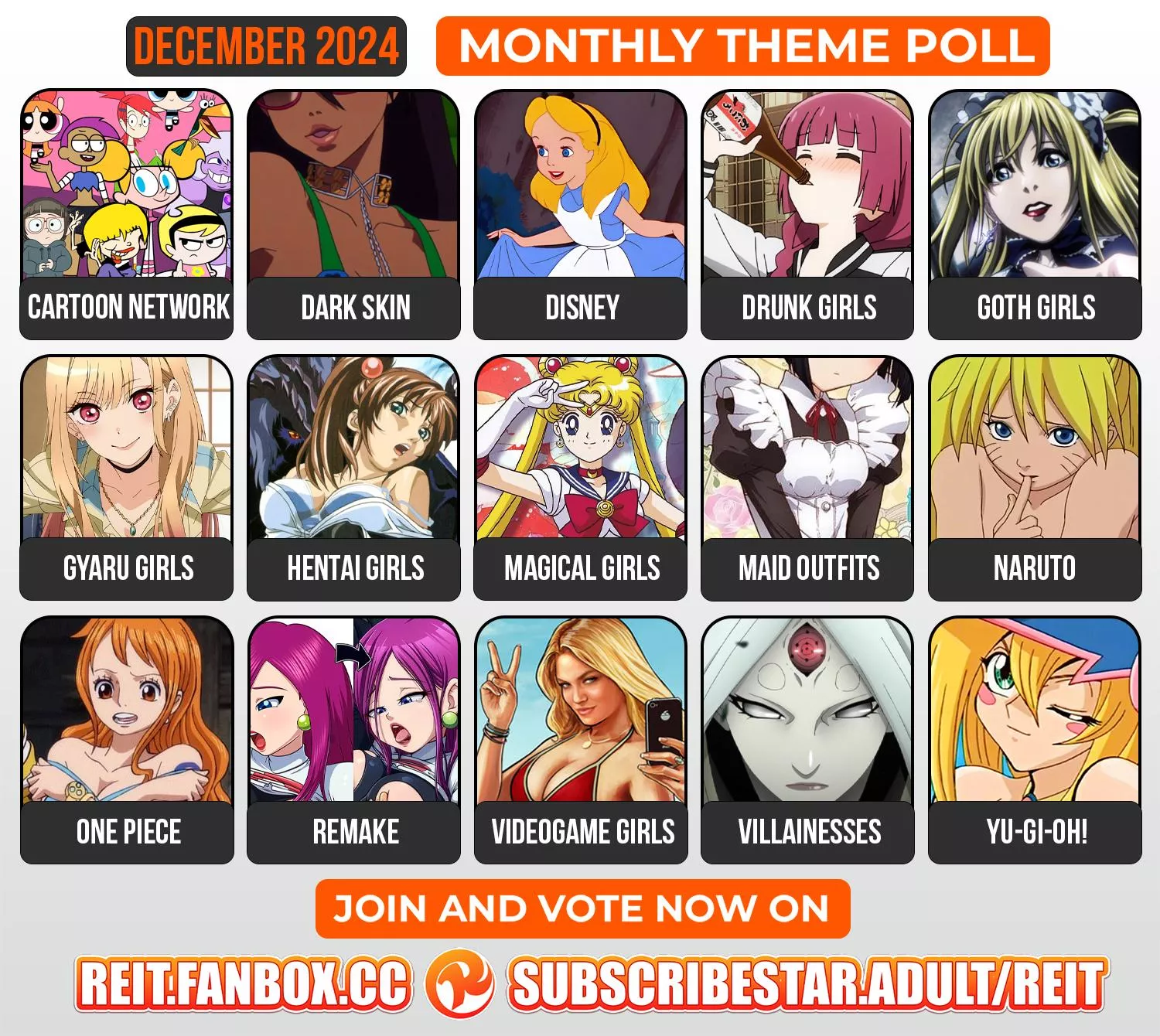 December Monthly Theme poll